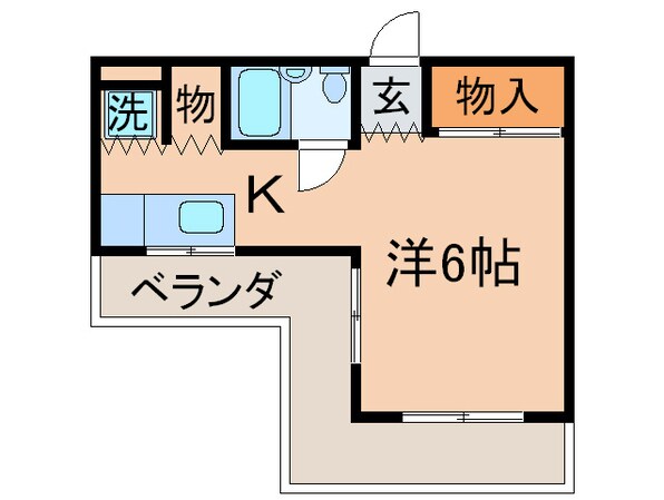 グリ－ンパ－ク三共(815)の物件間取画像